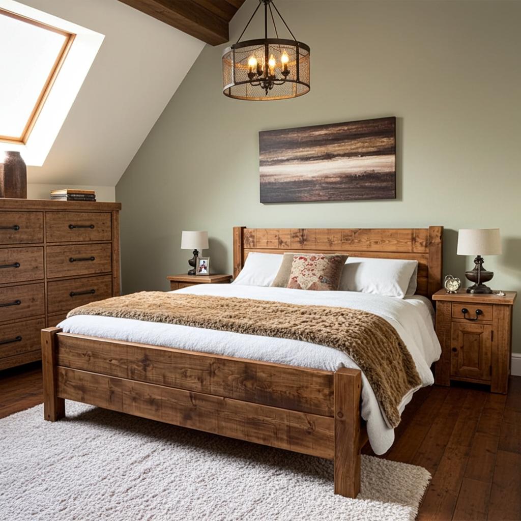 Chunky Reclaimed Handmade Beds - D&R Rustics