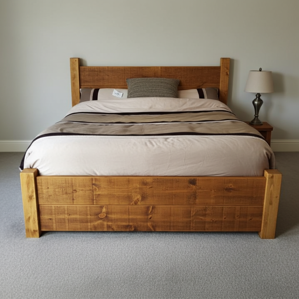 Rustic Handmade Bed Frame - D&R Rustics