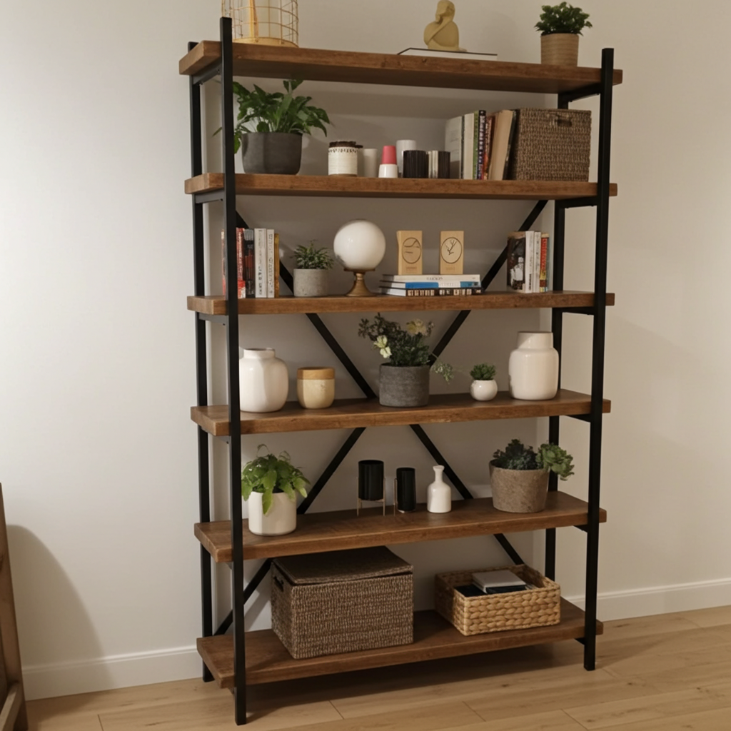 6 Tier Shelving Unit - D&R Rustics