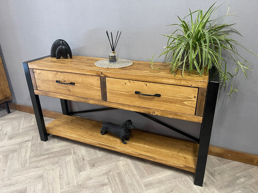 Rustic Industrial/Modern Sideboard - D&R Rustics