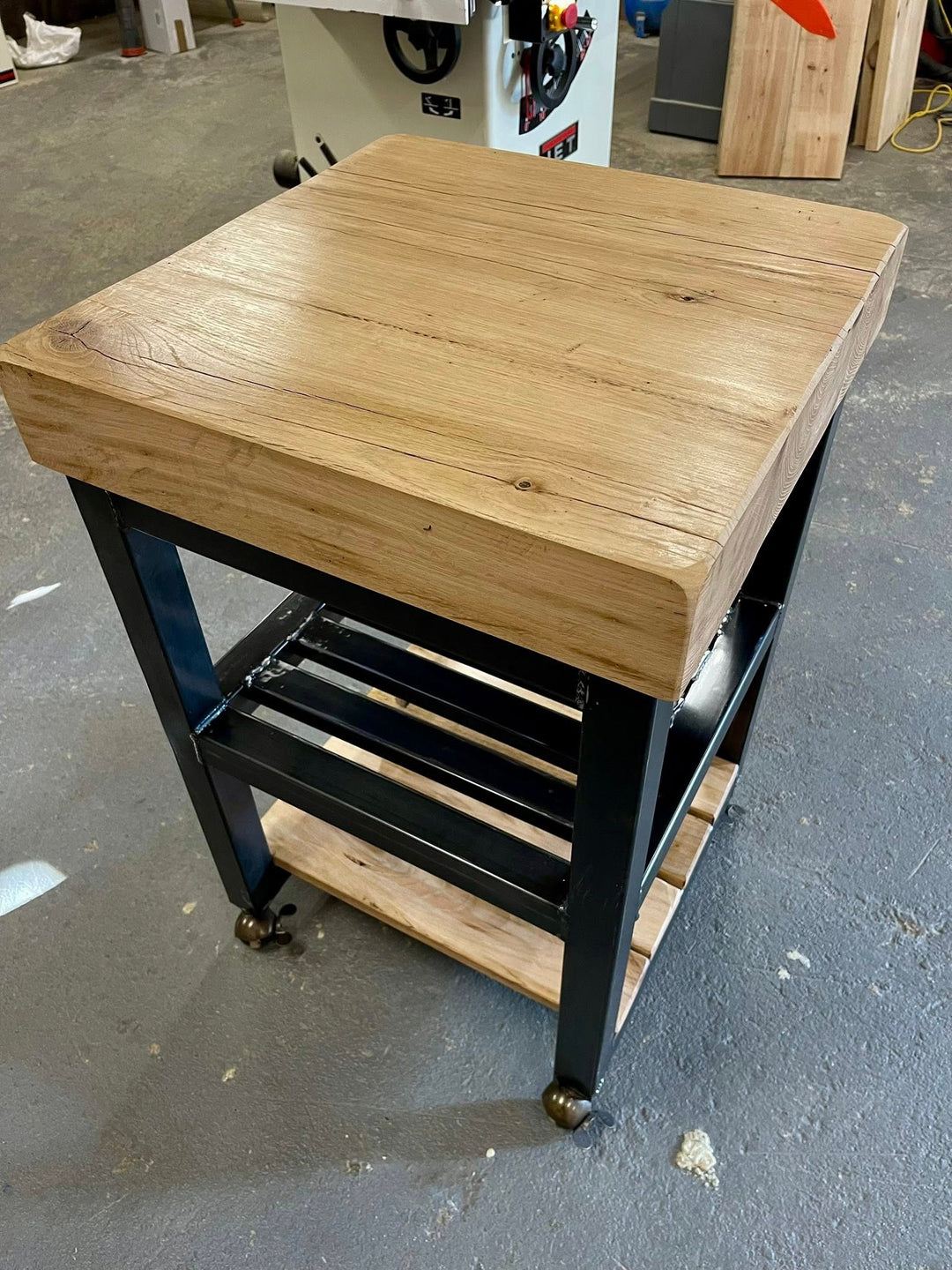 Chunky Oak Kitchen Island Butchers Block