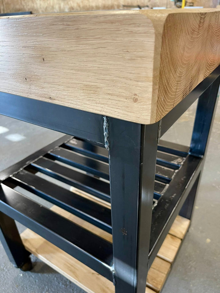 Chunky Oak Kitchen Island Butchers Block