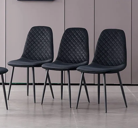 Kaylai Modern Upholstered Dining Chairs (Set of 4)