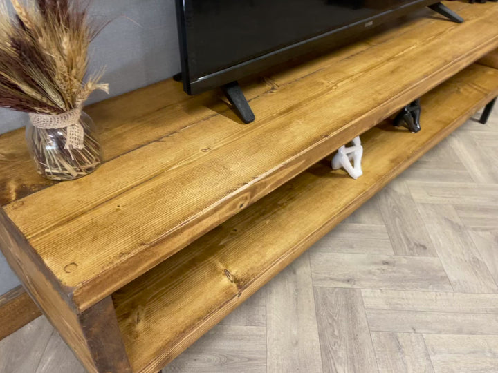 Rustic Industrial TV/ Entertainment Unit